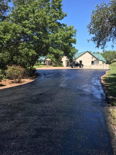 Leave it to Shaneco Asphalt in Springtown, TX to provide expert sealcoating services to keep your driveway protected! 